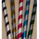 APPEARING CANE/BLACK+SILVER/PLASTIC