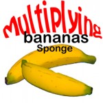 Banana/sponge/Multiplying Set TEMP out STOCK