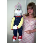 Farmer Rabbit Vent Puppet -Temp Out Stock