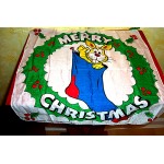 Merry Xmas Hank 18"/45cm x 45cm