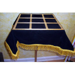 Black art well table/ TEMP OUT STOCK